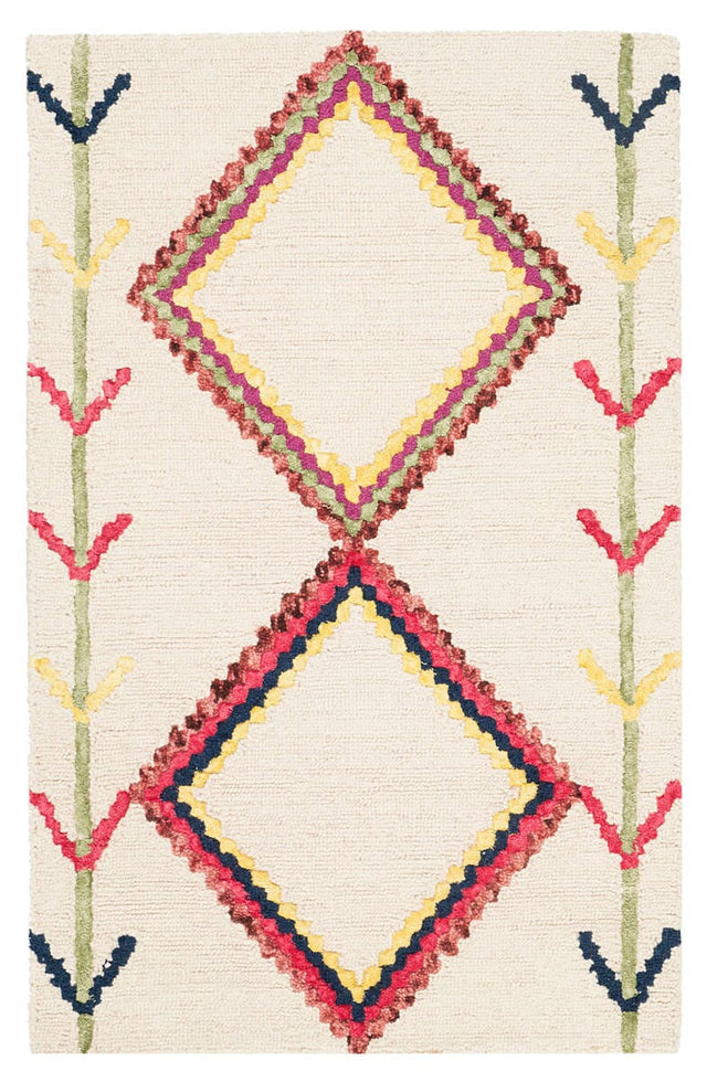 Safavieh Bellagio Blg563A Ivory / Multi Rugs.