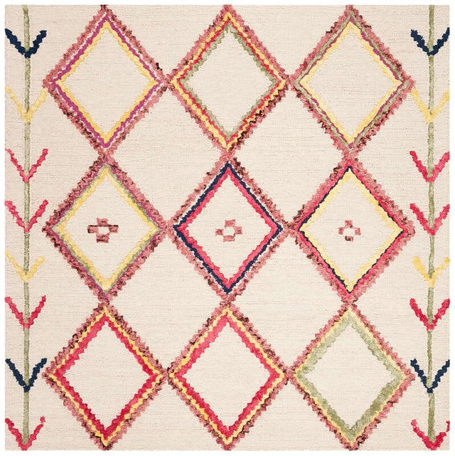 Safavieh Bellagio Blg563A Ivory / Multi Rugs.