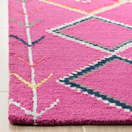 Safavieh Bellagio Blg563R Fuchsia / Multi Rugs.