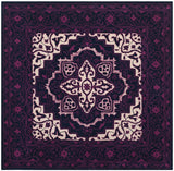 Safavieh Bellagio 5'-0" x 5'-0" Rug in Purple / Ivory