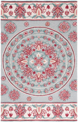 Safavieh Bellagio Blg601G Light Grey/Ivory Rug.