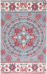 Safavieh Bellagio Blg601H Dark Grey/Ivory Rug.