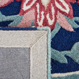 Safavieh Bellagio Blg601N Navy/Ivory Rug.