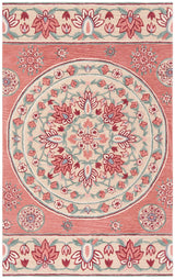 Safavieh Bellagio Blg601Q Red / Beige Rugs.
