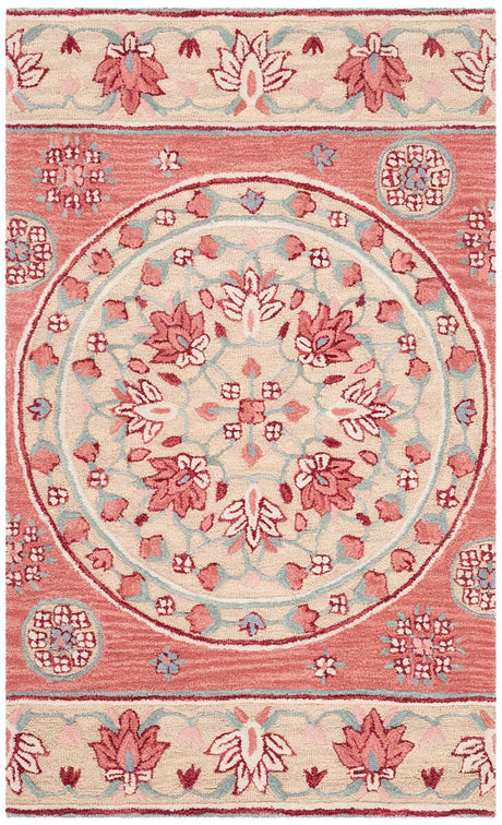 Safavieh Bellagio Blg601Q Red / Beige Rugs.