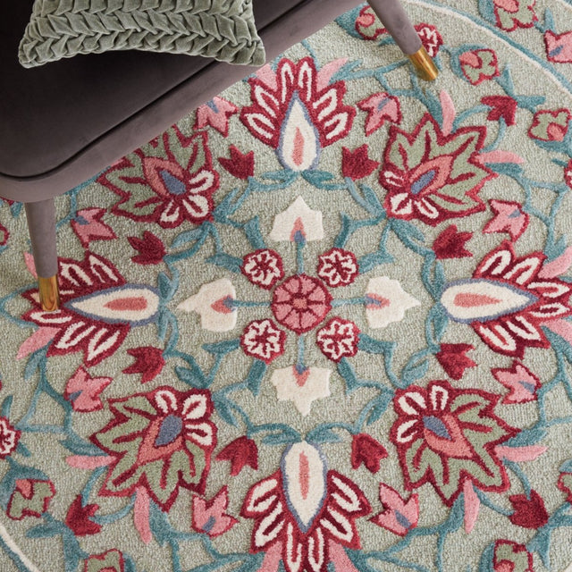 Safavieh Bellagio Blg601W Sage/Ivory Rug.