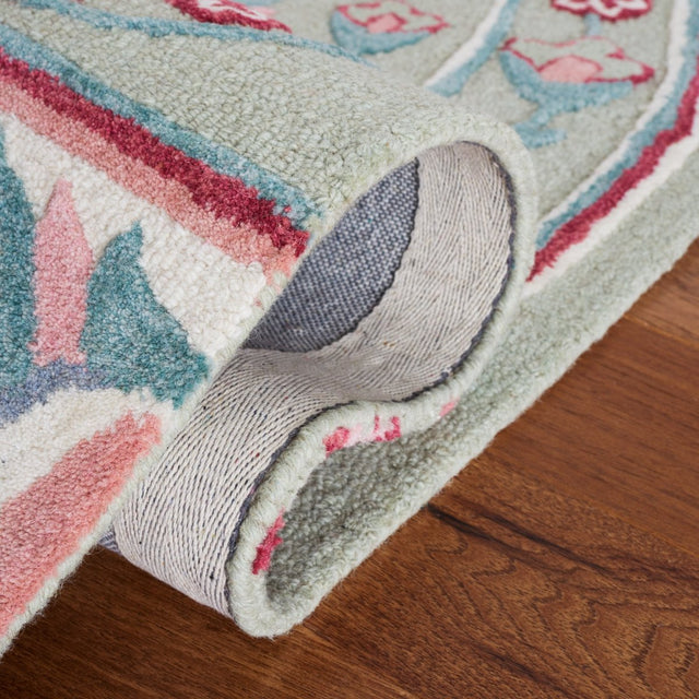 Safavieh Bellagio Blg601W Sage/Ivory Rug.