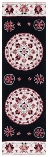 Safavieh Bellagio Blg601Z Black/Ivory Rug.