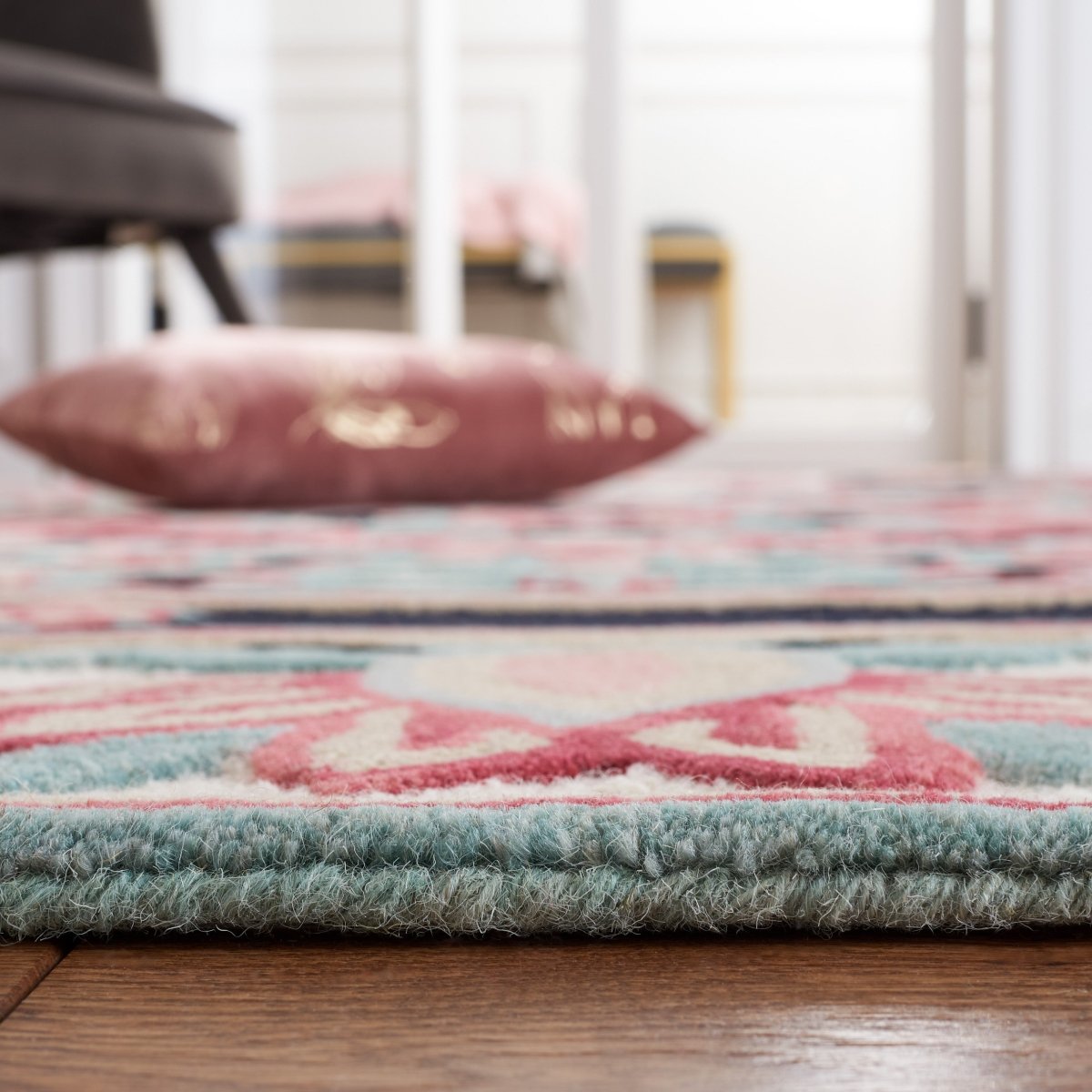 Safavieh Bellagio Blg601Z Black/Ivory Rug.