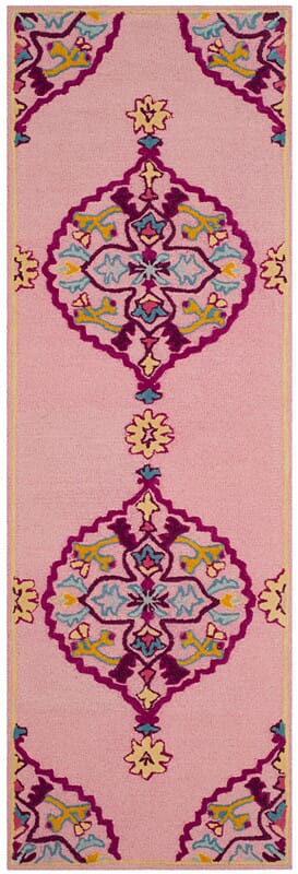 Safavieh Bellagio Blg605A Pink / Multi Rugs.