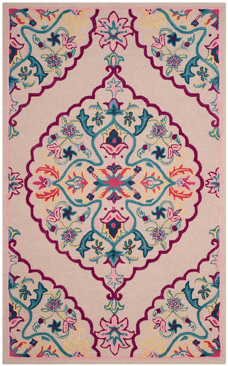 Safavieh Bellagio Blg605E Light Pink/Multi Rug.