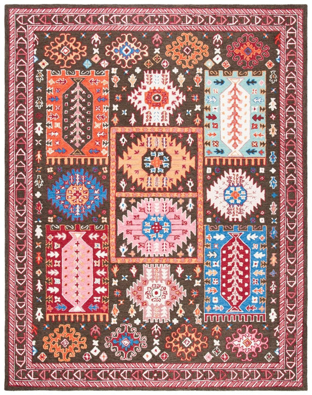Safavieh Bellagio Blg607T Brown/Rust Rugs.