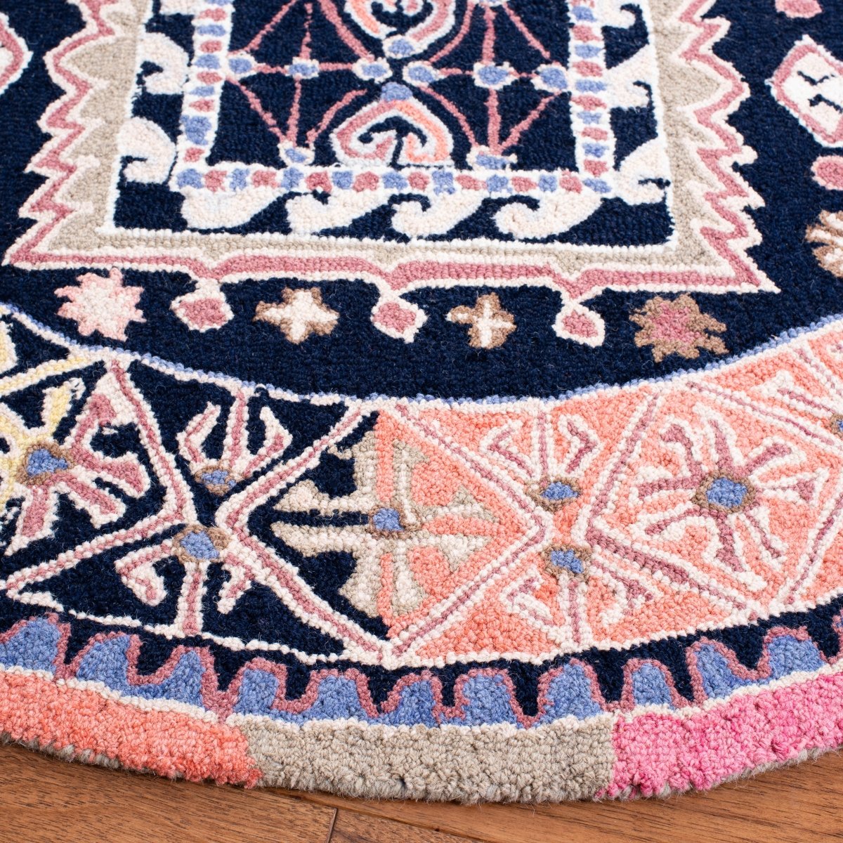 Safavieh Bellagio Blg609Z Black/Navy Rugs.