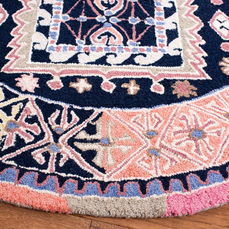 Safavieh Bellagio Blg609Z Black/Navy Rugs.