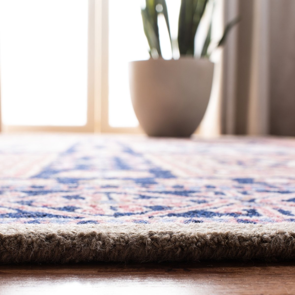 Safavieh Bellagio Blg609Z Black/Navy Rugs.