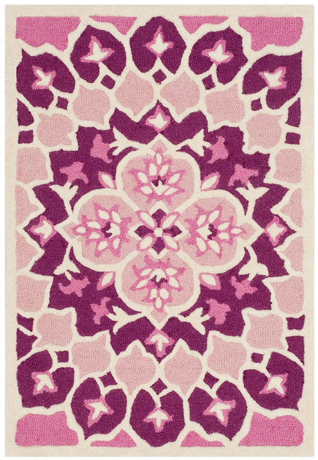 Safavieh Bellagio Blg610A Pink / Ivory Rugs.