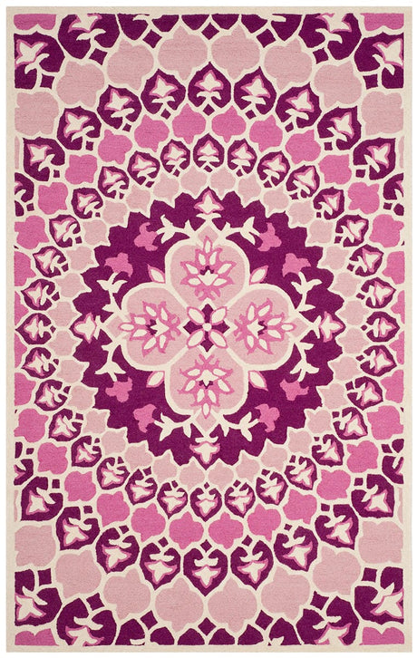 Safavieh Bellagio Blg610A Pink / Ivory Rugs.