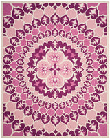 Safavieh Bellagio Blg610A Pink / Ivory Rugs.