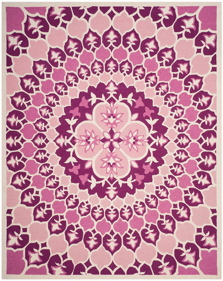 Safavieh Bellagio Blg610A Pink / Ivory Rugs.