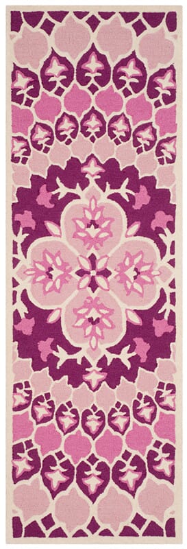 Safavieh Bellagio Blg610A Pink / Ivory Rugs.