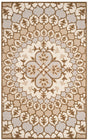 Safavieh Bellagio Blg610B Ivory / Dark Beig Rugs.