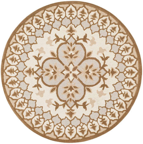 Safavieh Bellagio Blg610B Ivory / Dark Beig Rugs.