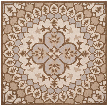 Safavieh Bellagio Blg610B Ivory / Dark Beig Rugs.