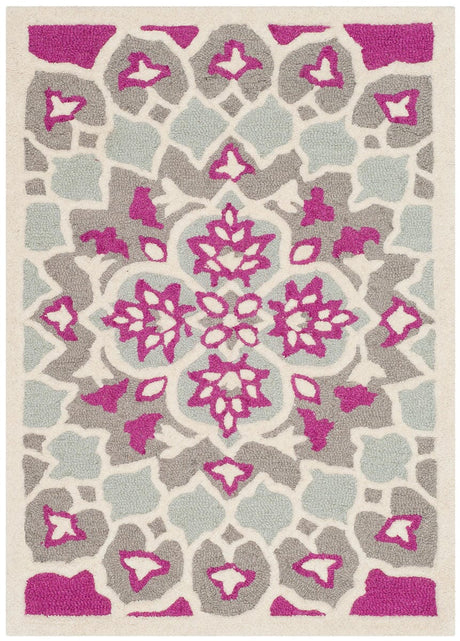 Safavieh Bellagio Blg610E Grey / Ivory Rugs.