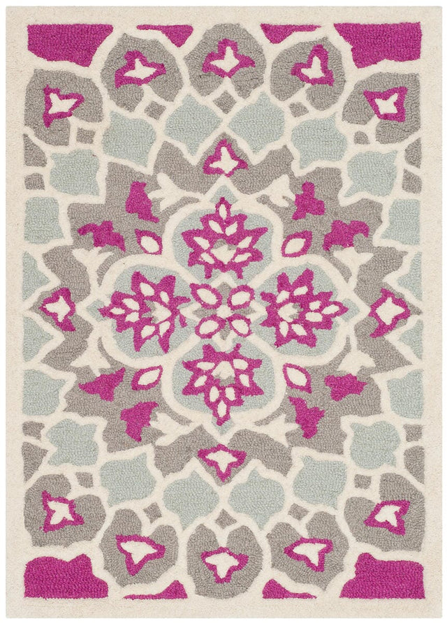 Safavieh Bellagio Blg610E Grey / Ivory Rugs.