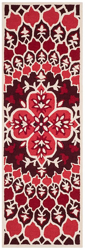 Safavieh Bellagio Blg610K Red / Ivory Rugs.