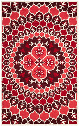 Safavieh Bellagio Blg610K Red / Ivory Rugs.