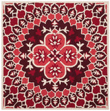 Safavieh Bellagio Blg610K Red / Ivory Rugs.