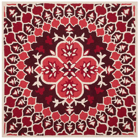 Safavieh Bellagio Blg610K Red / Ivory Rugs.