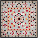 Safavieh Bellagio Blg628B Light Blue / Black Rugs.