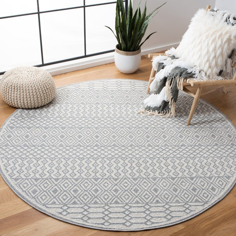 Safavieh Belmont Bmt132A Ivory/Grey Rugs.