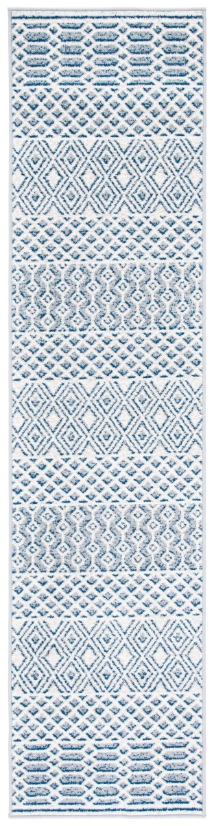 Safavieh Belmont Bmt132B Ivory/Navy Rugs.