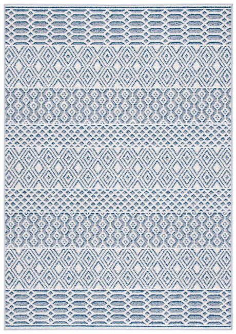 Safavieh Belmont Bmt132B Ivory/Navy Rugs.