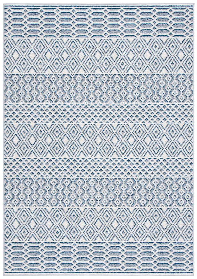 Safavieh Belmont Bmt132B Ivory/Navy Rugs.