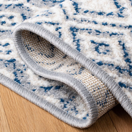 Safavieh Belmont Bmt132B Ivory/Navy Rugs.