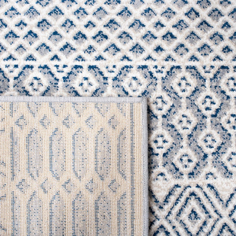 Safavieh Belmont Bmt132B Ivory/Navy Rugs.
