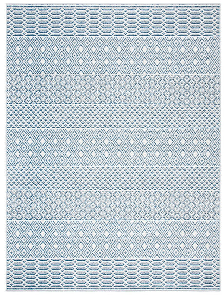 Safavieh Belmont Bmt132B Ivory/Navy Rugs.