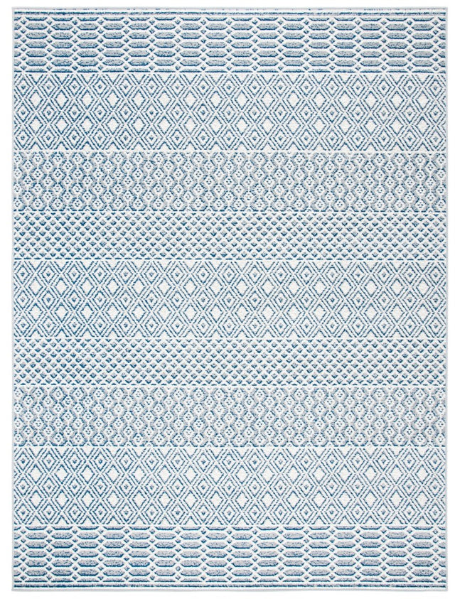 Safavieh Belmont Bmt132B Ivory/Navy Rugs.