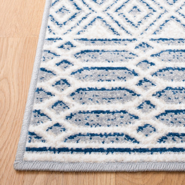 Safavieh Belmont Bmt132B Ivory/Navy Rugs.