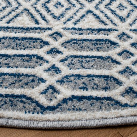 Safavieh Belmont Bmt132B Ivory/Navy Rugs.