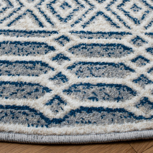 Safavieh Belmont Bmt132B Ivory/Navy Rugs.