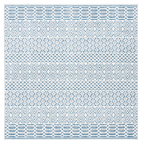 Safavieh Belmont Bmt132B Ivory/Navy Rugs.