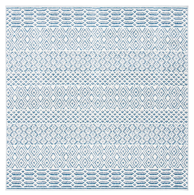 Safavieh Belmont Bmt132B Ivory/Navy Rugs.
