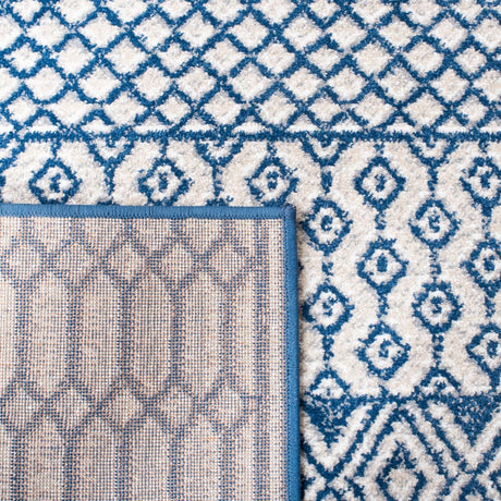 Safavieh Belmont Bmt132N Navy/Grey Rugs.