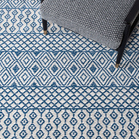 Safavieh Belmont Bmt132N Navy/Grey Rugs.
