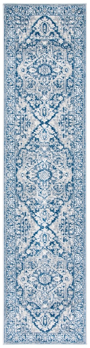 Safavieh Belmont Bmt134N Navy/Grey Rugs.